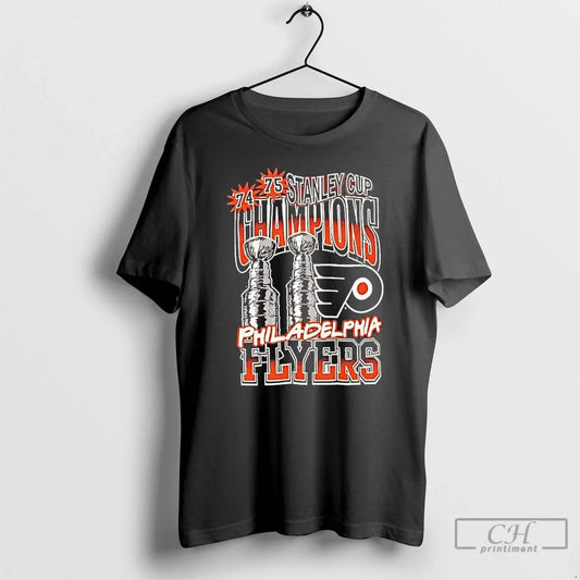 Classic Philadelphia Flyers Back Back 2x Stanley Cup Champions T-Shirts, Hoodie, Sweatshirt - T-Shirt, Sweatshirt, Hoodie