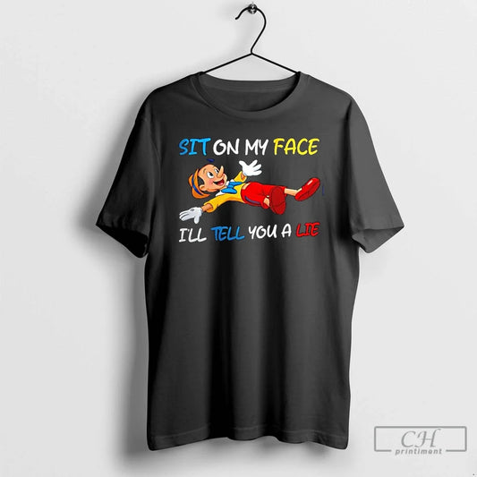 Classic Pinocchio Sit My Face Ill Tell You Lie T-Shirts, Hoodie, Sweatshirt - T-Shirt, Sweatshirt, Hoodie