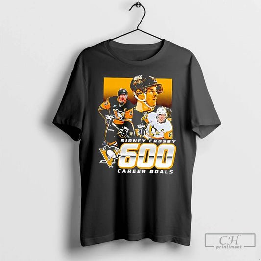 Classic Pittsburgh Penguins Sidney Crosby 600 Career Goals T-Shirts, Hoodie, Sweatshirt - T-Shirt, Sweatshirt, Hoodie