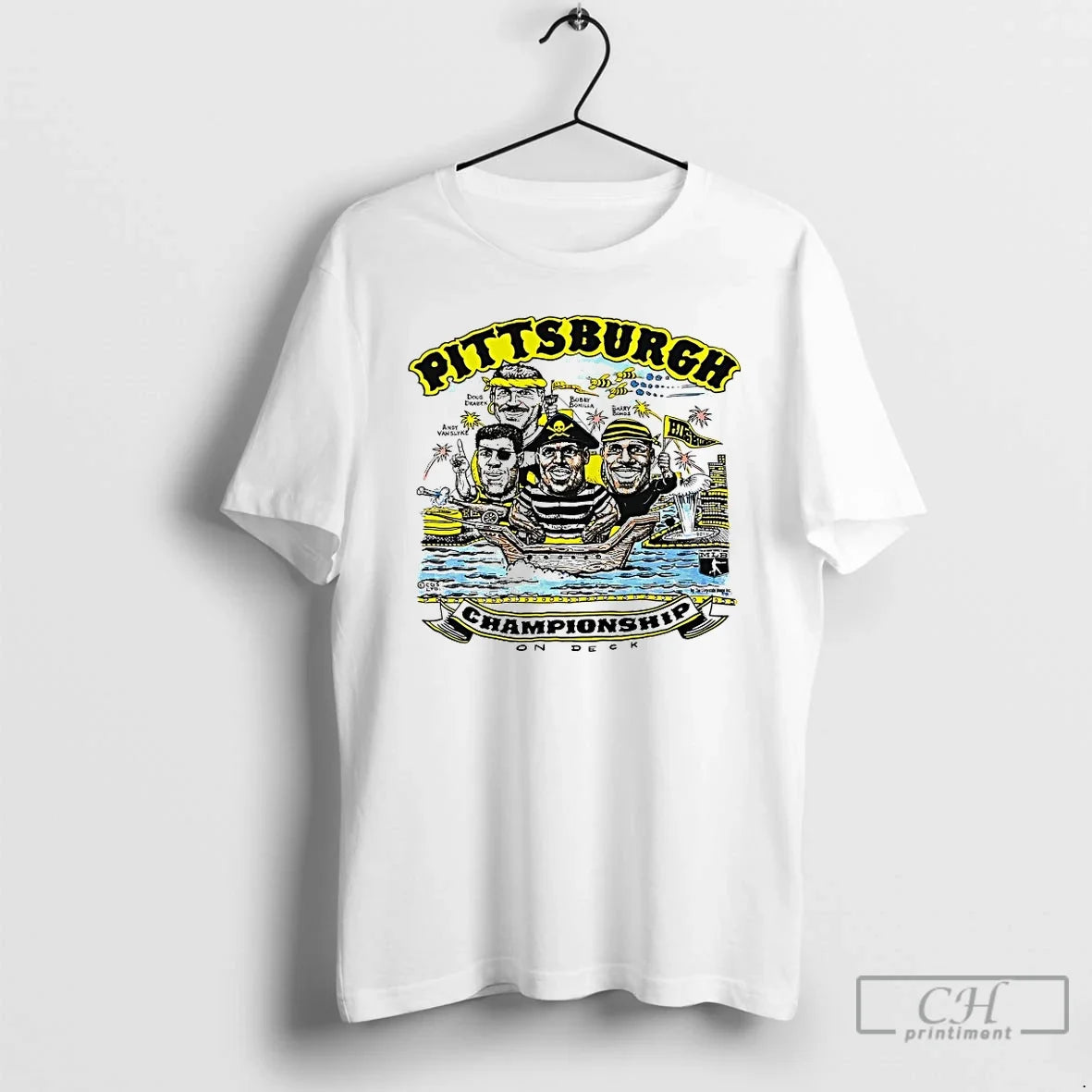 Classic Pittsburgh Pirates Championship Deck Caricature Vintage T-Shirts, Hoodie, Sweatshirt - T-Shirt, Sweatshirt, Hoodie