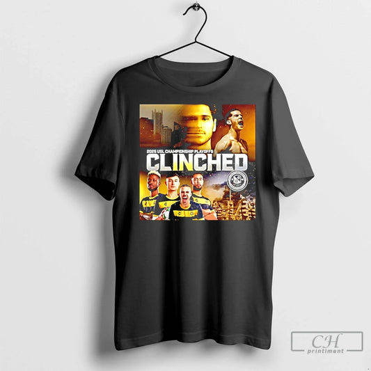 Classic Pittsburgh Riverhounds Sc 2025 Usl Championship Playoffs Clinched T-Shirts, Hoodie, Sweatshirt - T-Shirt, Sweatshirt, Hoodie