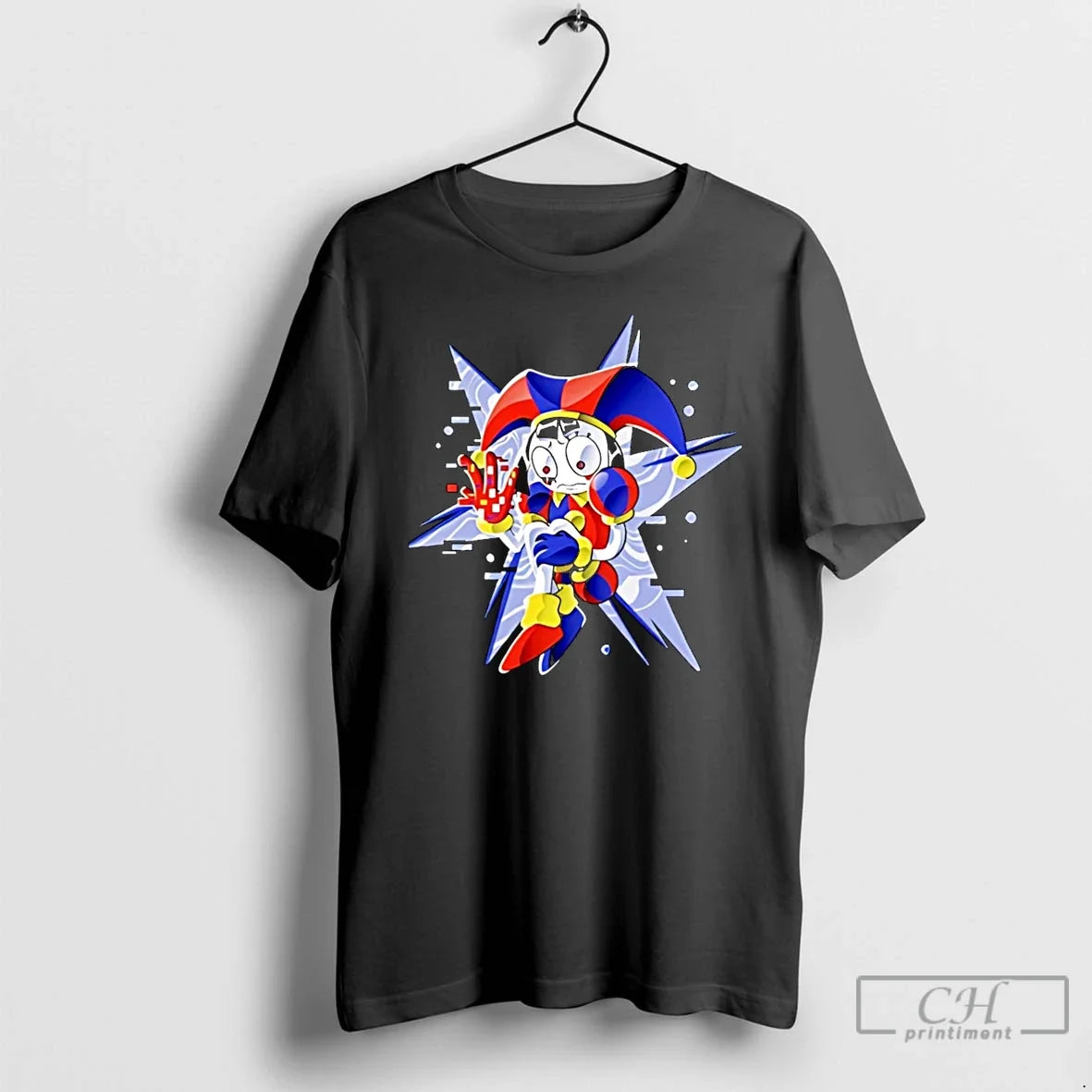 Classic Pixel Jester Retro Glitch Art T-Shirts, Hoodie, Sweatshirt - T-Shirt, Sweatshirt, Hoodie