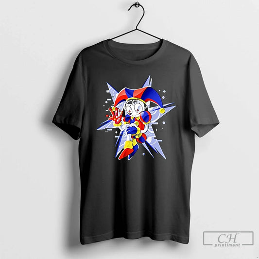 Classic Pixel Jester Retro Glitch Art T-Shirts, Hoodie, Sweatshirt - T-Shirt, Sweatshirt, Hoodie