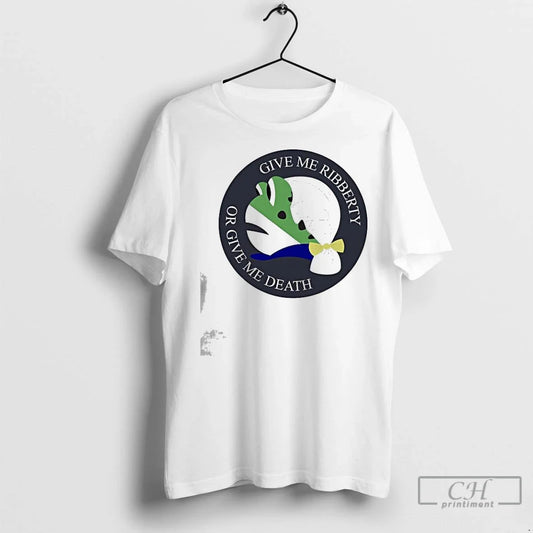 Classic Portland Frog Give Me Ribberty Give Me Death T-Shirts, Hoodie, Sweatshirt - T-Shirt, Sweatshirt, Hoodie