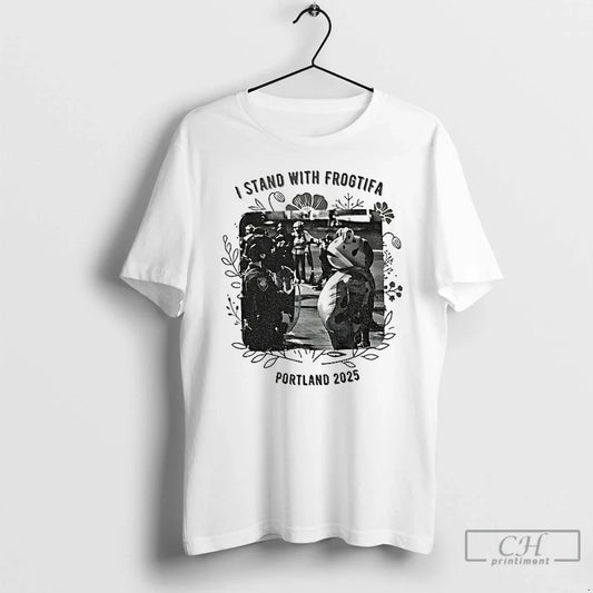 Classic Portland Frog I Stand Frogtifa Portland 2025 Political T-Shirts, Hoodie, Sweatshirt - T-Shirt, Sweatshirt, Hoodie