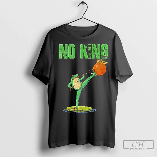 Classic Portland Frog Kick Out Orange Protest No Kings T-Shirts, Hoodie, Sweatshirt - T-Shirt, Sweatshirt, Hoodie