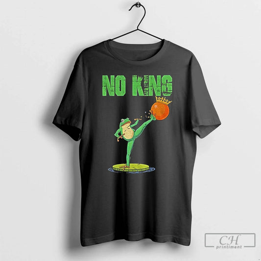 Classic Portland Frog Kick Out Orange Protest No Kings T-Shirts, Hoodie, Sweatshirt - T-Shirt, Sweatshirt, Hoodie