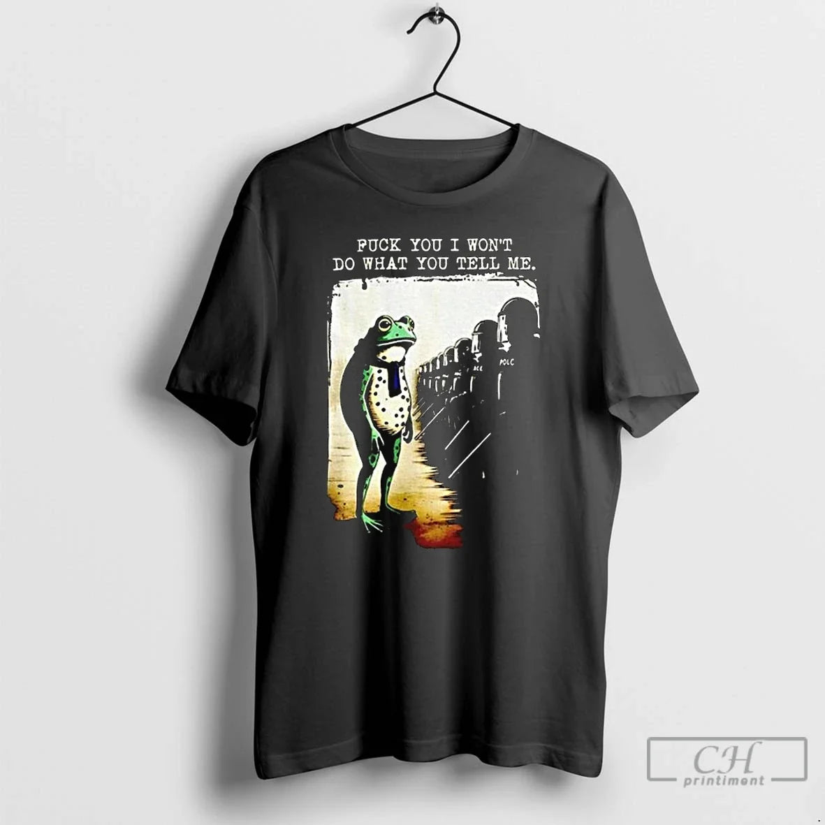 Classic Portland Frog Protest Fuck You I Wont Do What You Tell Me Long Sleve T-Shirts, Hoodie, Sweatshirt - T-Shirt, Sweatshirt, Hoodie