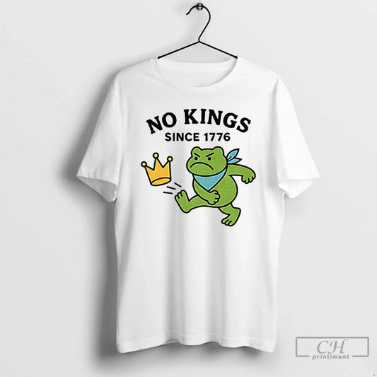Classic Portland Frog Protest No Kings America Since 1776 T-Shirts, Hoodie, Sweatshirt - T-Shirt, Sweatshirt, Hoodie