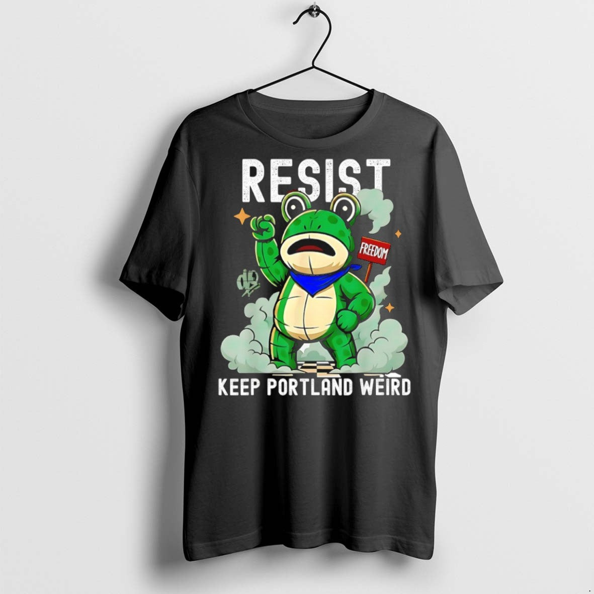 Classic Portland Frog Resist Freedom Keep Portland Weird T-Shirts, Hoodie, Sweatshirt - T-Shirt, Sweatshirt, Hoodie