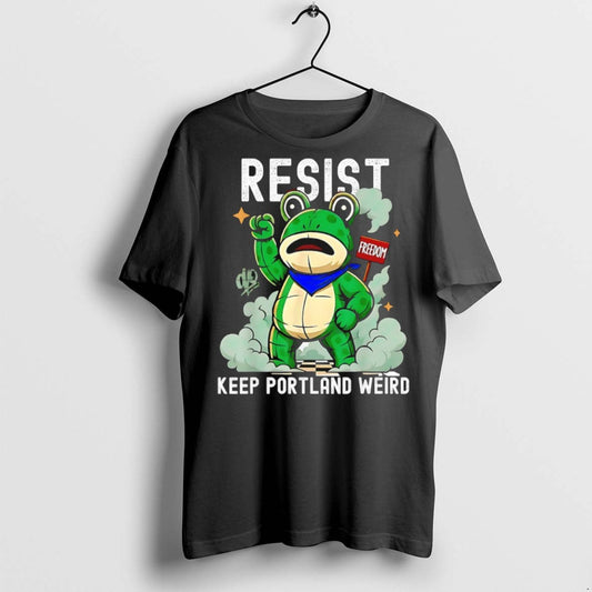 Classic Portland Frog Resist Freedom Keep Portland Weird T-Shirts, Hoodie, Sweatshirt - T-Shirt, Sweatshirt, Hoodie