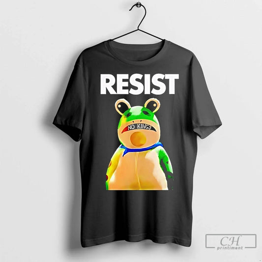 Classic Portland Frog Resist No Kings T-Shirts, Hoodie, Sweatshirt - T-Shirt, Sweatshirt, Hoodie