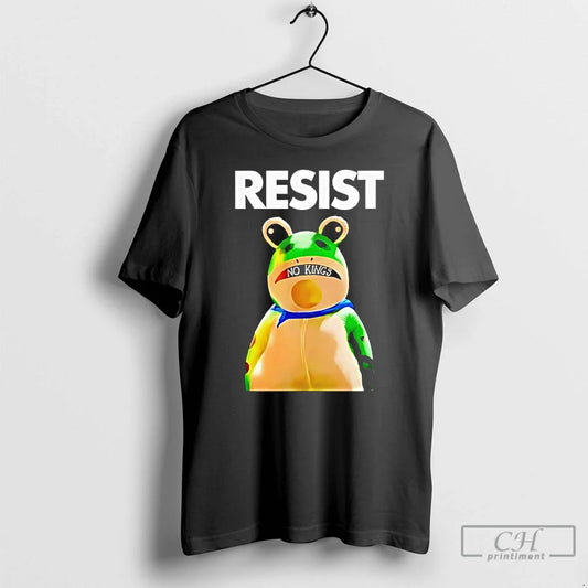 Classic Portland Frog Resist No Kings T-Shirts, Hoodie, Sweatshirt - T-Shirt, Sweatshirt, Hoodie