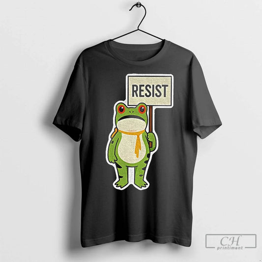 Classic Portland Frog Holding Resist Fdt Anti Establishment Anti Ice T-Shirts, Hoodie, Sweatshirt - T-Shirt, Sweatshirt, Hoodie
