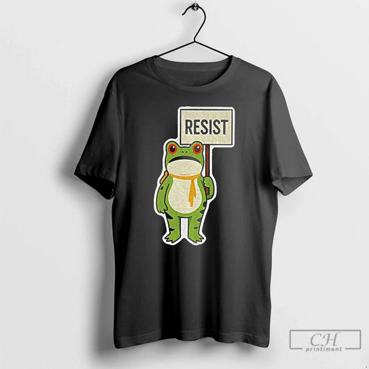 Classic Portland Frog Holding Resist Fdt Anti Establishment Anti Ice T-Shirts, Hoodie, Sweatshirt - T-Shirt, Sweatshirt, Hoodie