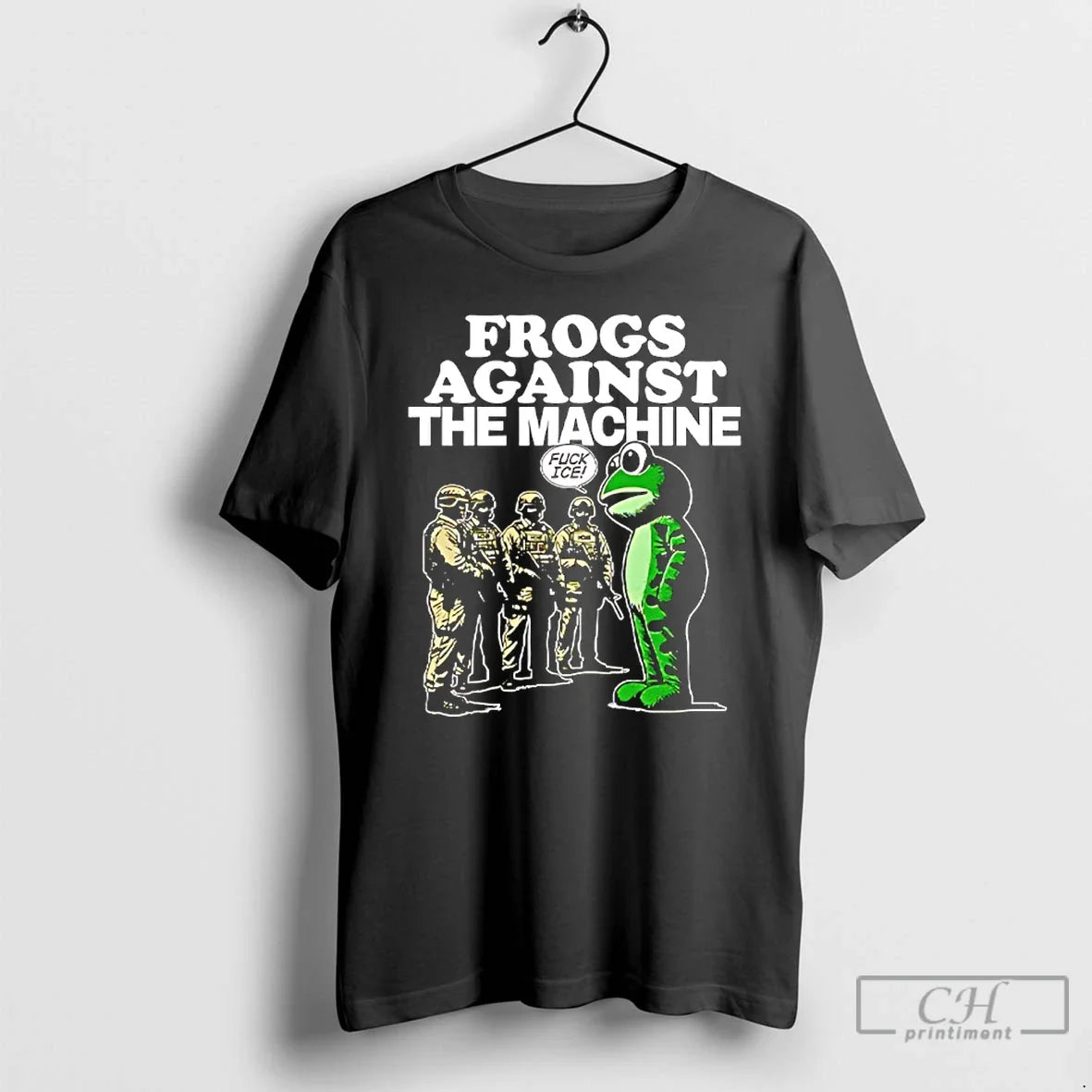 Classic Portland Frogs Against Machine Fck Ice T-Shirts, Hoodie, Sweatshirt - T-Shirt, Sweatshirt, Hoodie