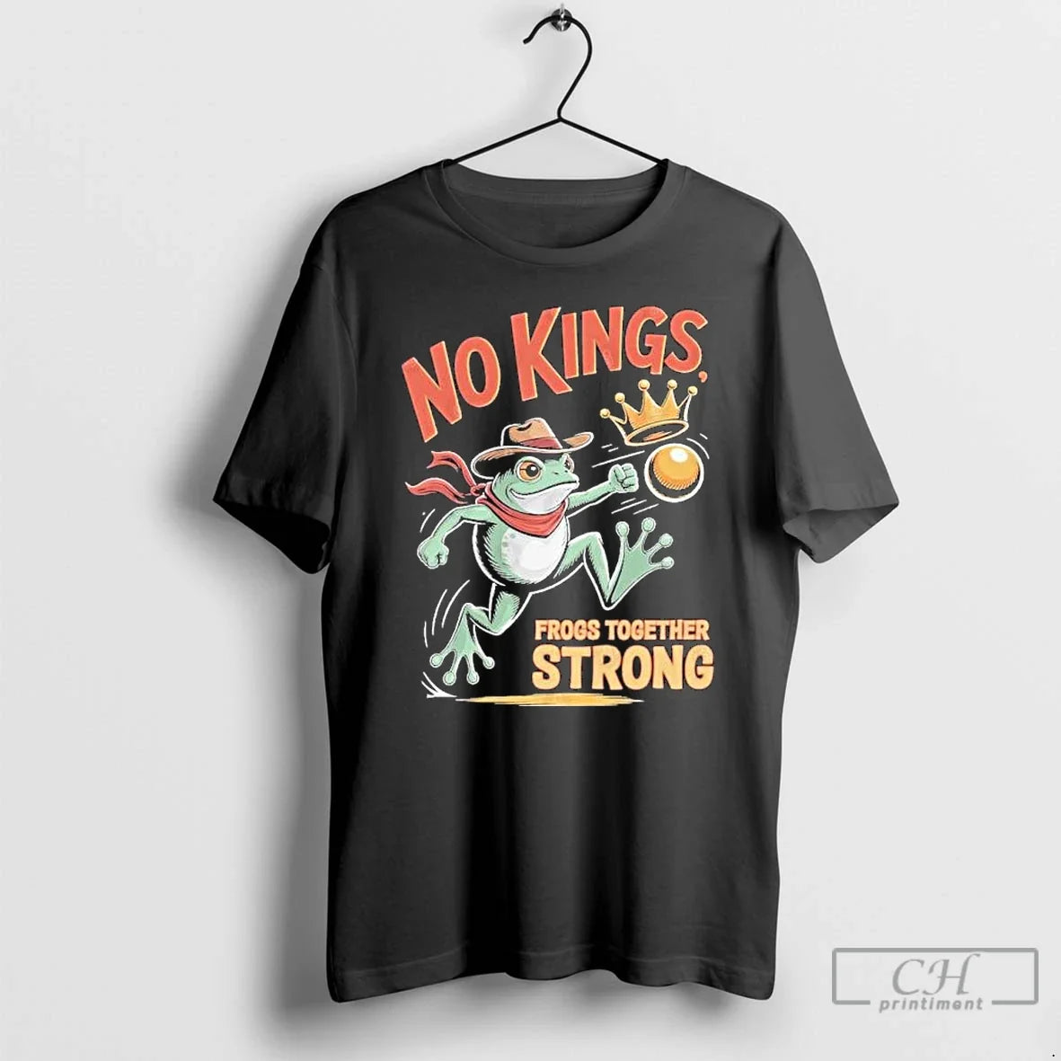 Classic Portland Frogs No Kings Together Strong T-Shirts, Hoodie, Sweatshirt - T-Shirt, Sweatshirt, Hoodie