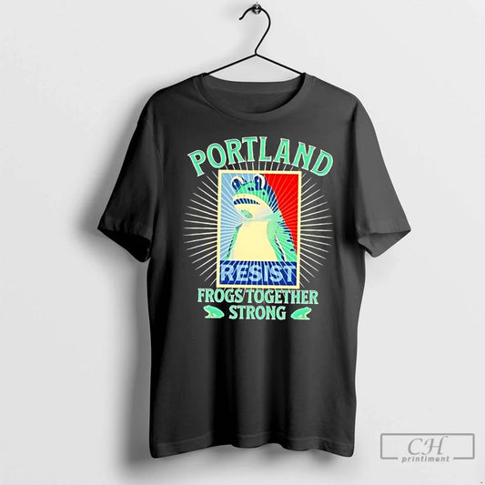 Classic Portland Frogs Together Strong Retro T-Shirts, Hoodie, Sweatshirt - T-Shirt, Sweatshirt, Hoodie