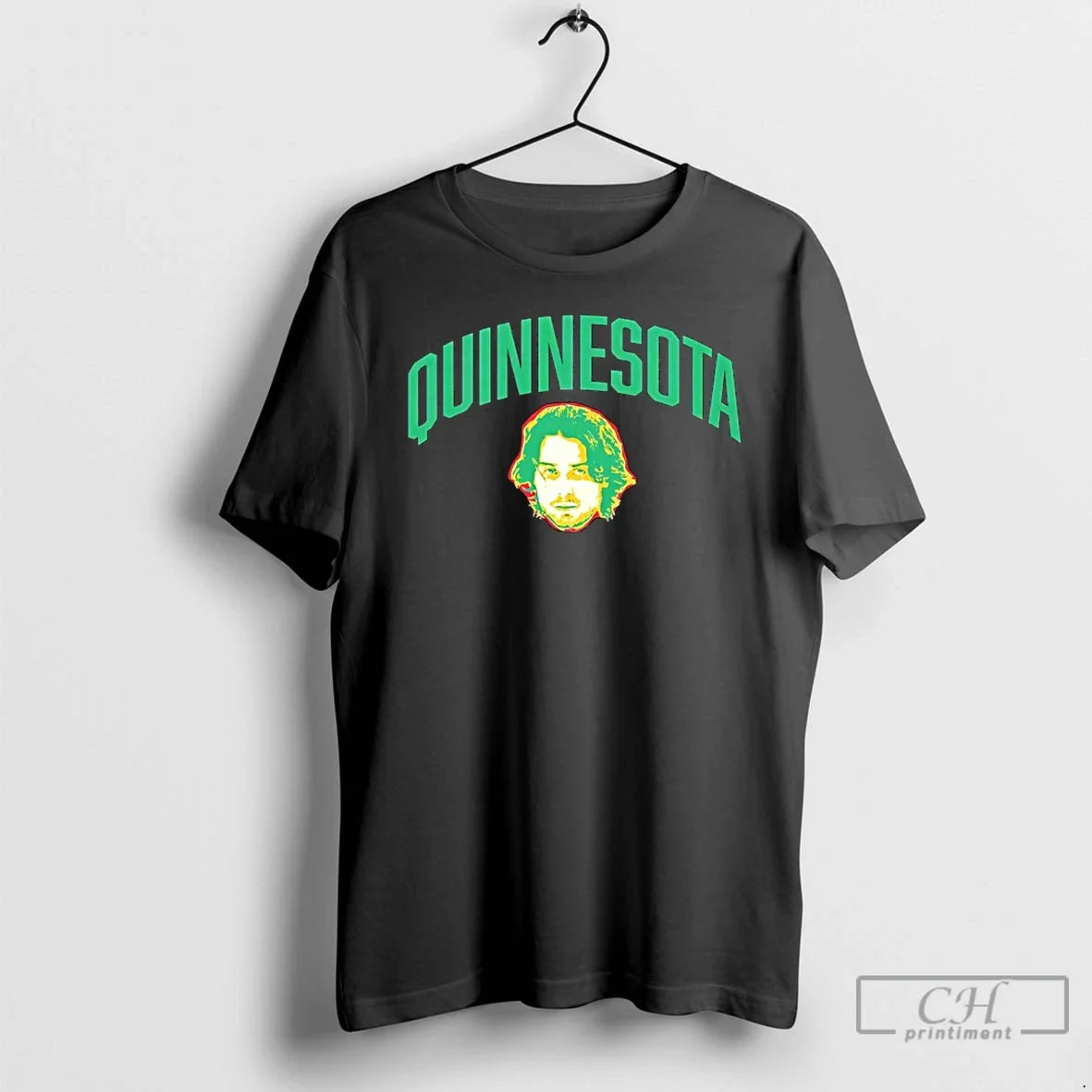 Classic Quinn Hughes Minnesota Wild Quinnesota Big Head T-Shirts, Hoodie, Sweatshirt - T-Shirt, Sweatshirt, Hoodie