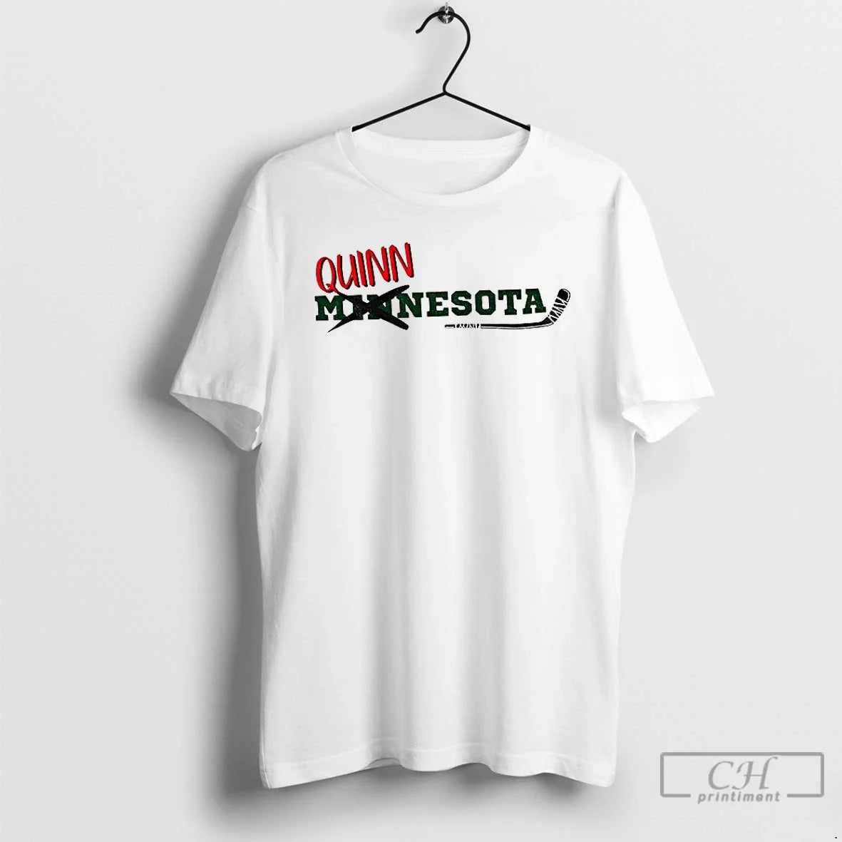 Classic Quinn Hughes Quinnesota Mn Wild Hockey T-Shirts, Hoodie, Sweatshirt - T-Shirt, Sweatshirt, Hoodie