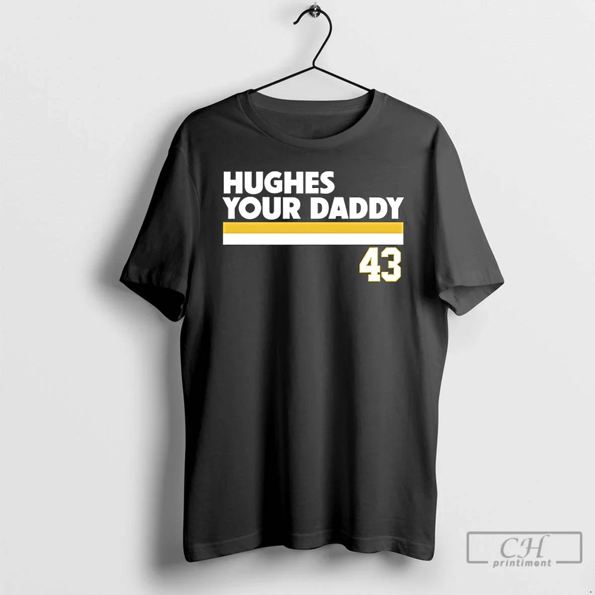 Classic Quinn Hughes Your Daddy 43 Minnesota Wild Hockey T-Shirts, Hoodie, Sweatshirt - T-Shirt, Sweatshirt, Hoodie