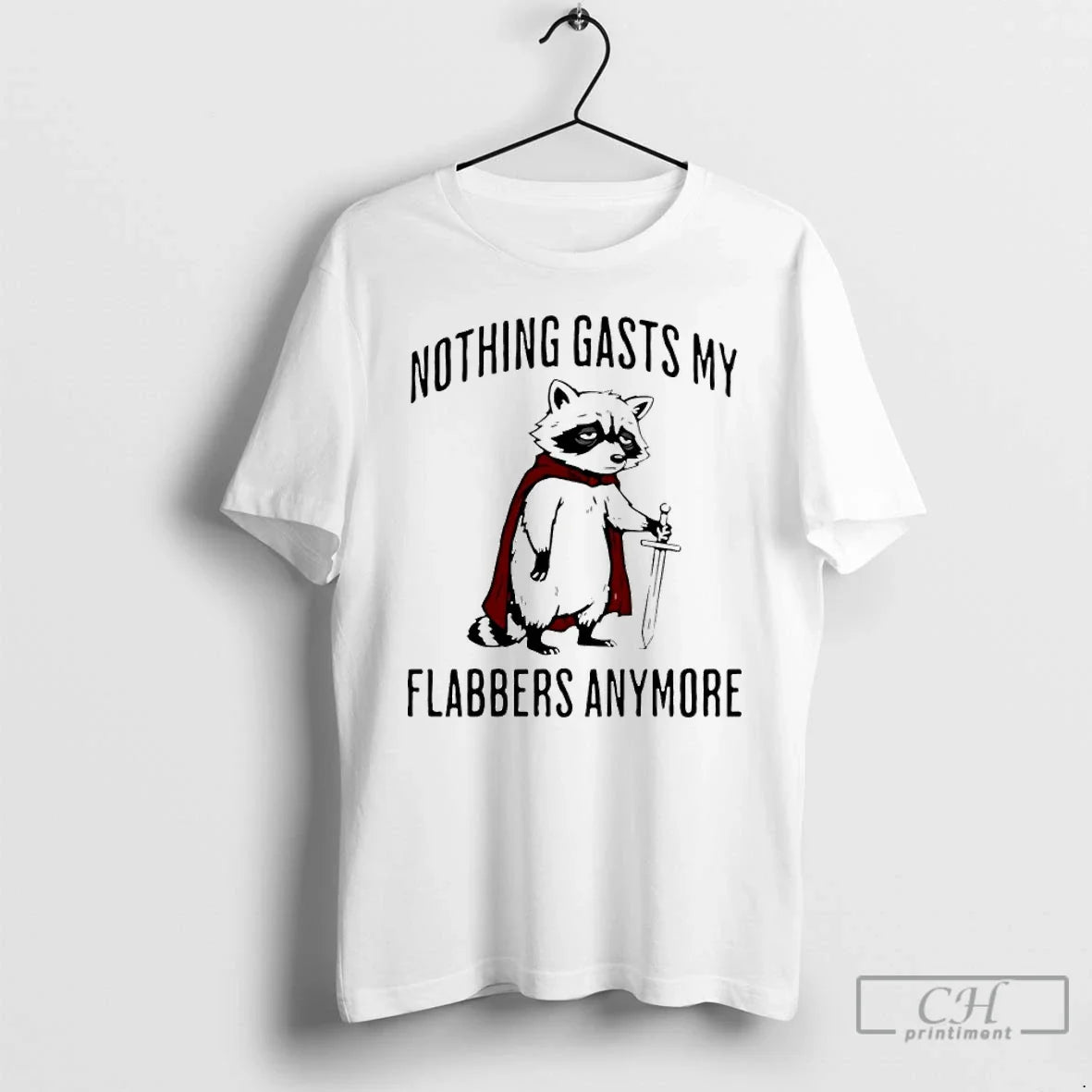 Classic Raccoon Knight Nothing Gasts My Flabbers Anymore T-Shirts, Hoodie, Sweatshirt - T-Shirt, Sweatshirt, Hoodie