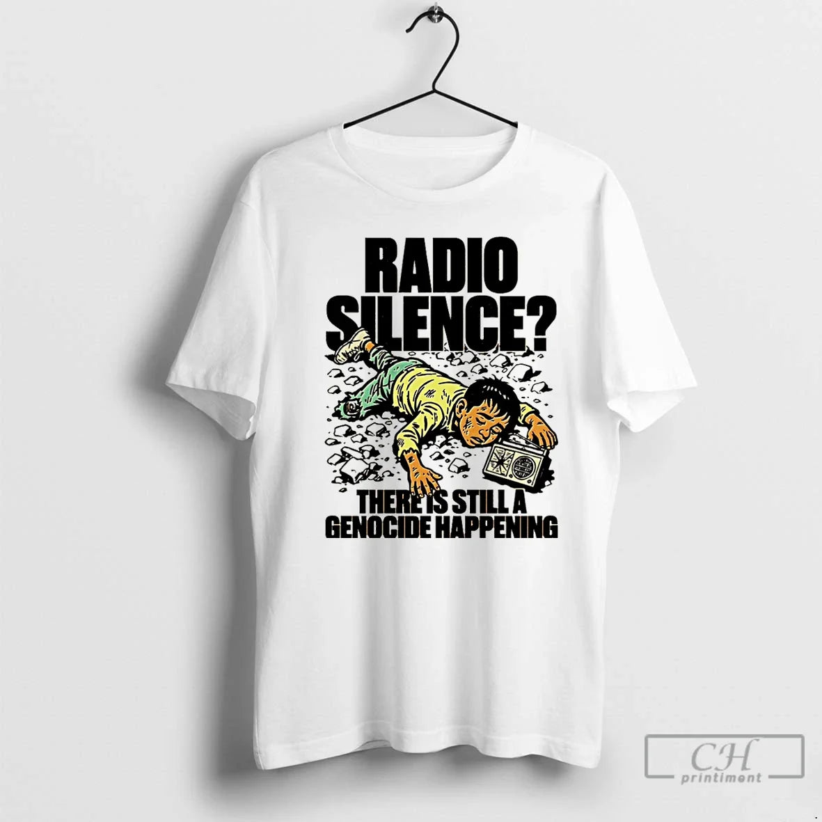 Classic Radio Silence There Is Still Genocide Happening T-Shirts, Hoodie, Sweatshirt - T-Shirt, Sweatshirt, Hoodie