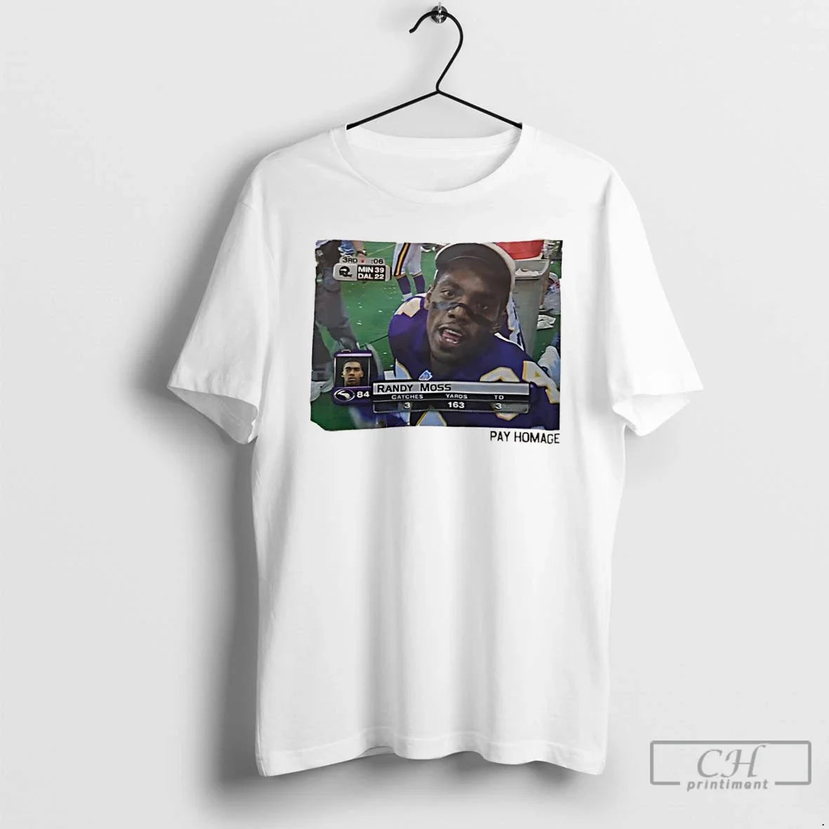 Classic Randy Moss Pay Homage Legend T-Shirts, Hoodie, Sweatshirt - T-Shirt, Sweatshirt, Hoodie