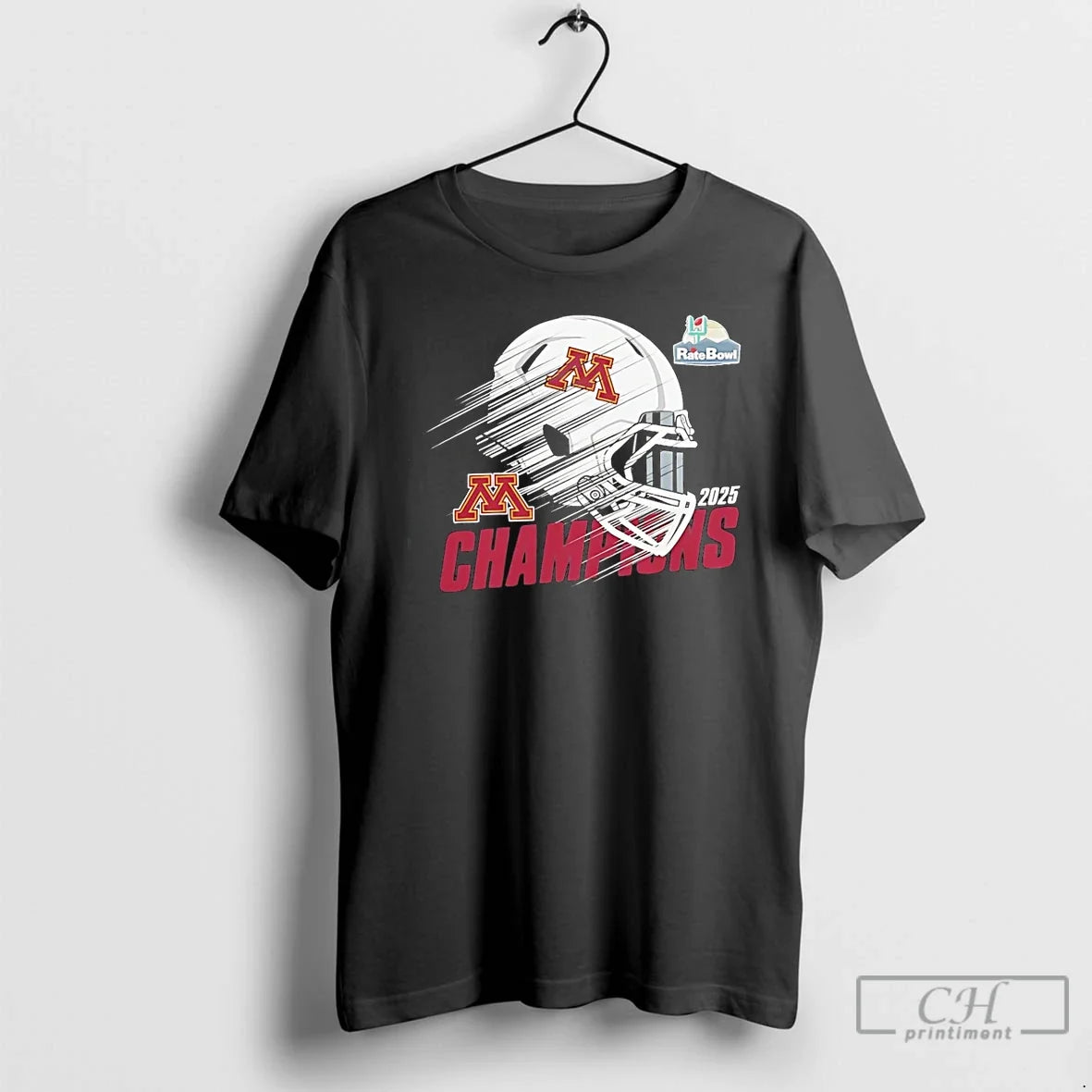 Classic Rate Bowl Champions 2025 Minnesota Golden Gophers Football T-Shirts, Hoodie, Sweatshirt - T-Shirt, Sweatshirt, Hoodie