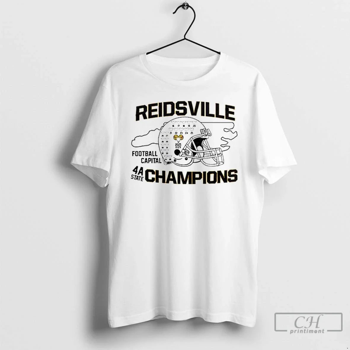Classic Reidsville Football 4a State Champions 2025 Helmet T-Shirts, Hoodie, Sweatshirt - T-Shirt, Sweatshirt, Hoodie