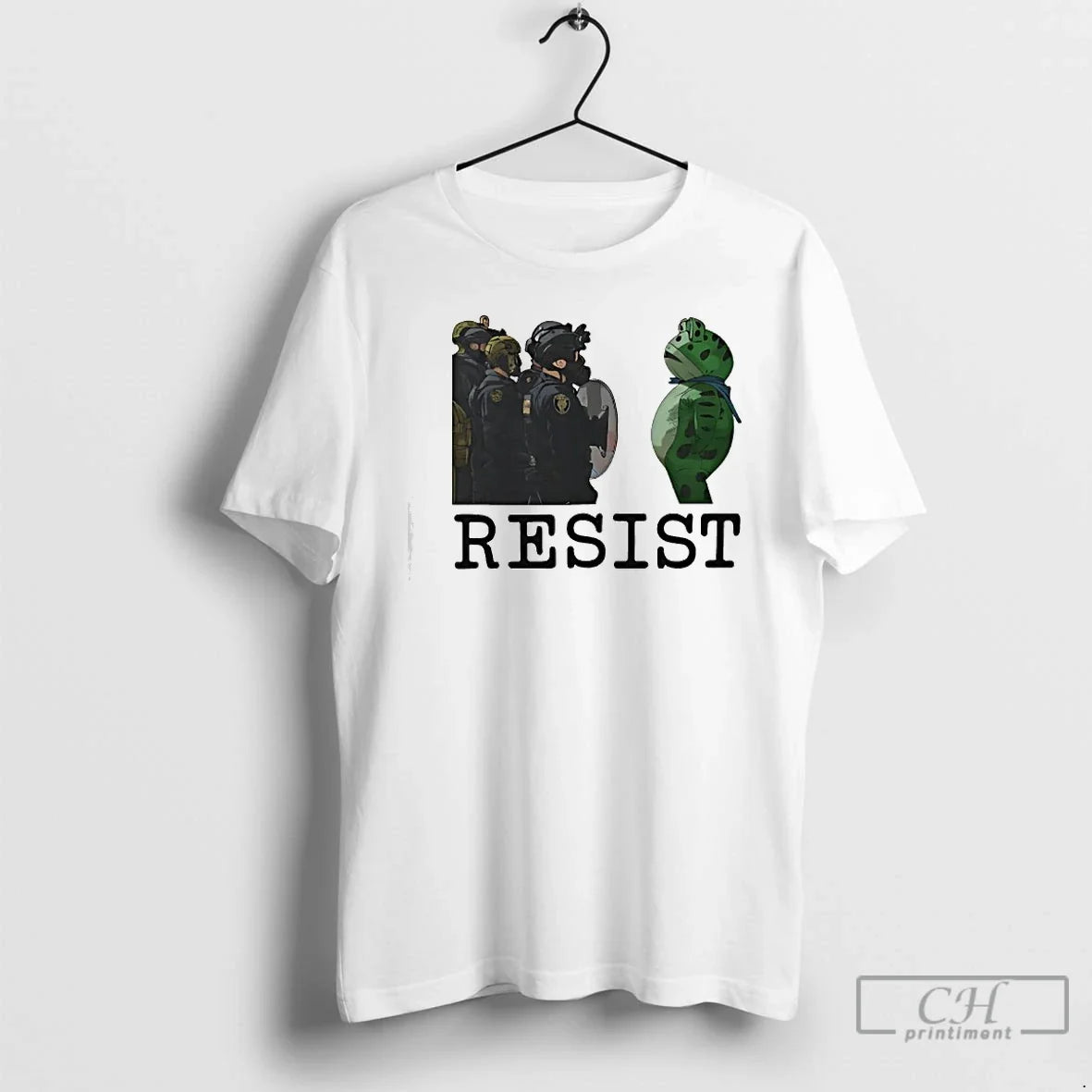 Classic Resist Portland Frog Protest Anti Ice Anti Fascism T-Shirts, Hoodie, Sweatshirt - T-Shirt, Sweatshirt, Hoodie