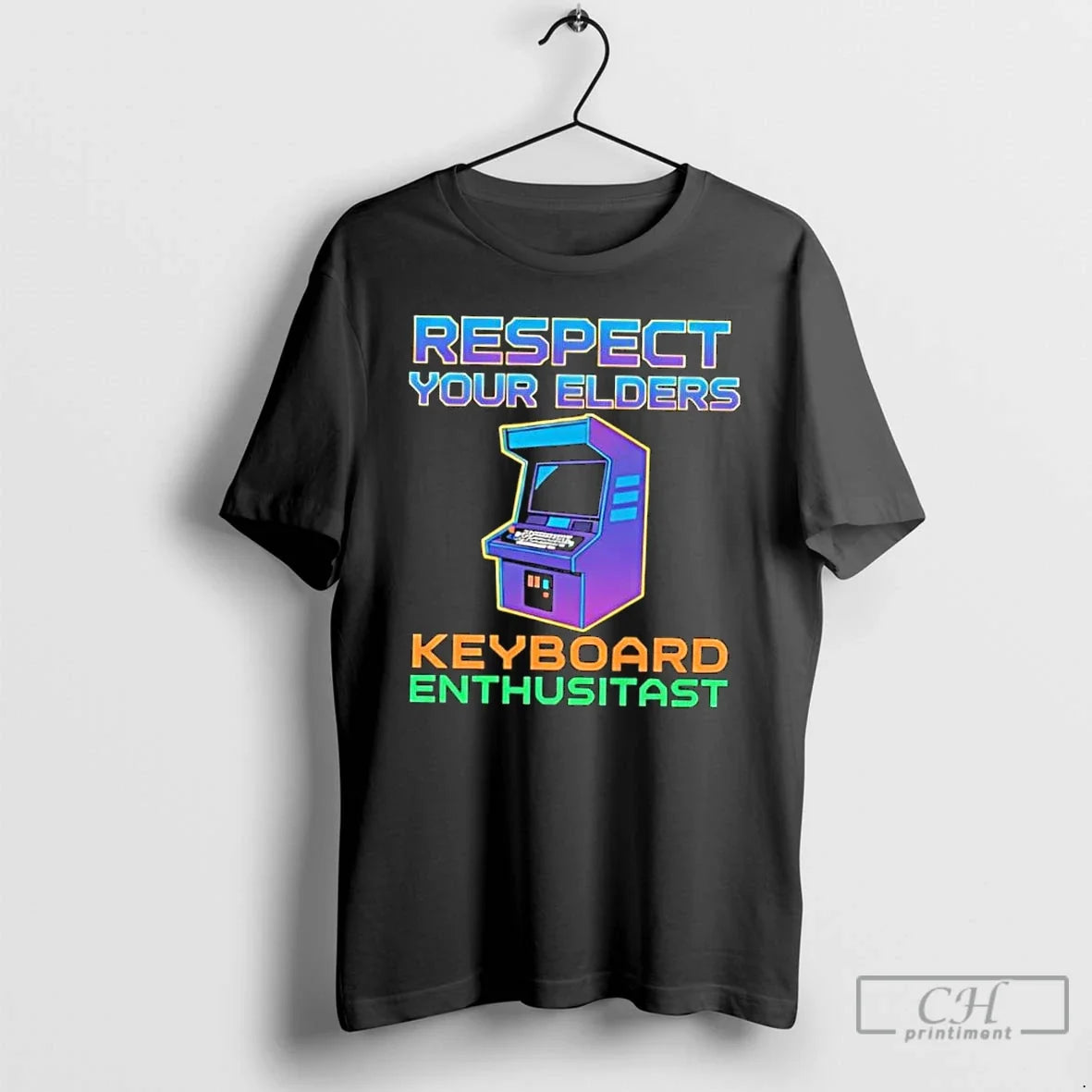 Classic Respect Your Elders Keyboard Enthusiast Retro Gaming T-Shirts, Hoodie, Sweatshirt - T-Shirt, Sweatshirt, Hoodie