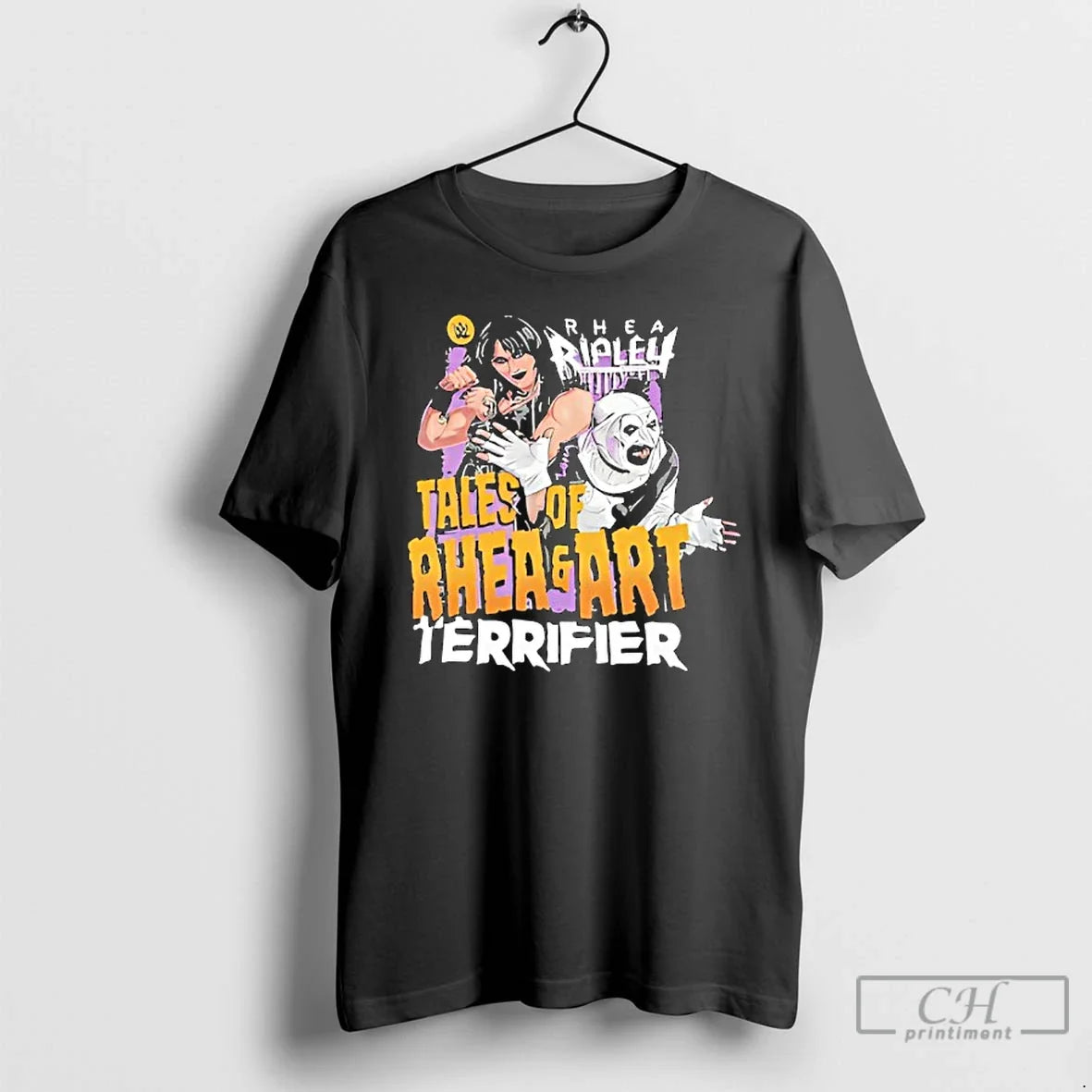 Classic Rhea Ripley Tales Rhea Art Terrifier T-Shirts, Hoodie, Sweatshirt - T-Shirt, Sweatshirt, Hoodie
