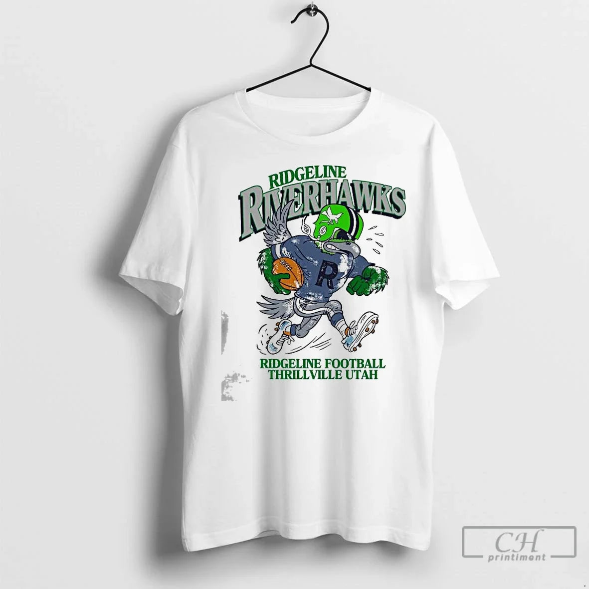 Classic Ridgeline Riverhawks Thrillville Football Mascot 2025 T-Shirts, Hoodie, Sweatshirt - T-Shirt, Sweatshirt, Hoodie