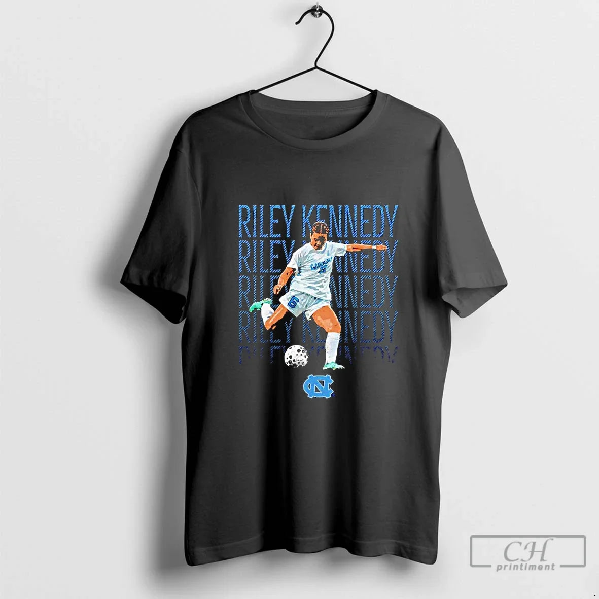 Classic Riley Kennedy North Carolina Tar Heels Soccer Player Name Repeat Blackshirt T-Shirts, Hoodie, Sweatshirt - T-Shirt, Sweatshirt, Hoodie