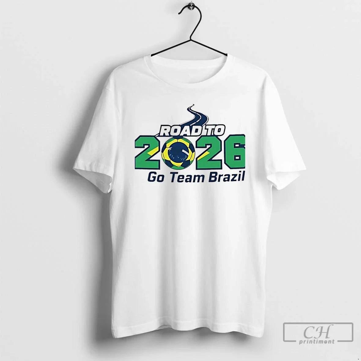 Classic Road 2026 Go Team Brazil Fan Gear Soccer T-Shirts, Hoodie, Sweatshirt - T-Shirt, Sweatshirt, Hoodie