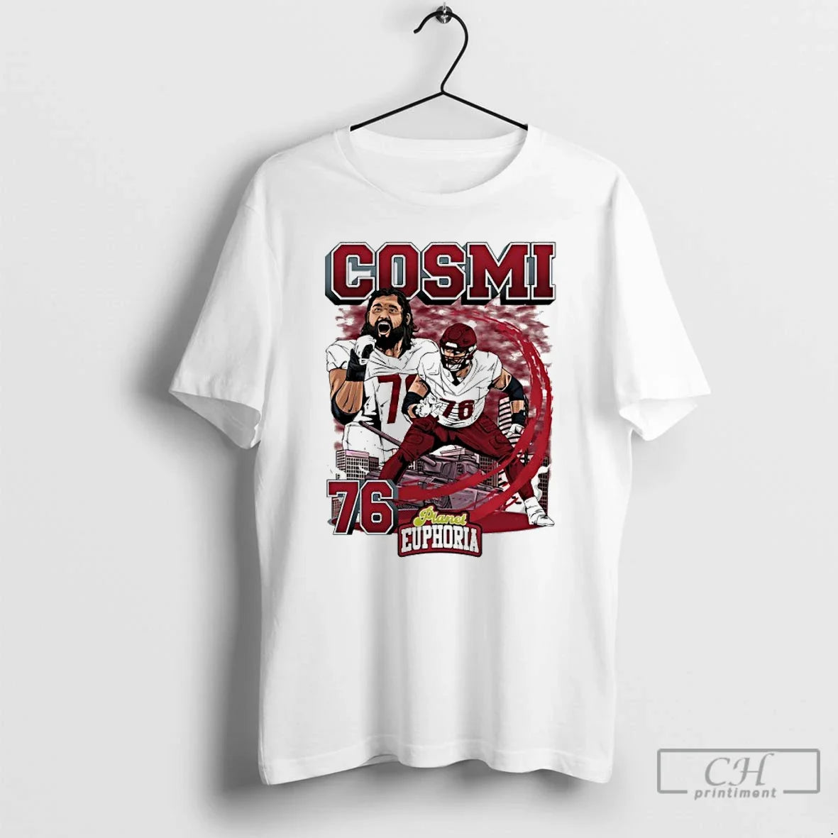 Classic Sam Cosmi 76 Washington Commanders Guard Player City Skyline T-Shirts, Hoodie, Sweatshirt - T-Shirt, Sweatshirt, Hoodie