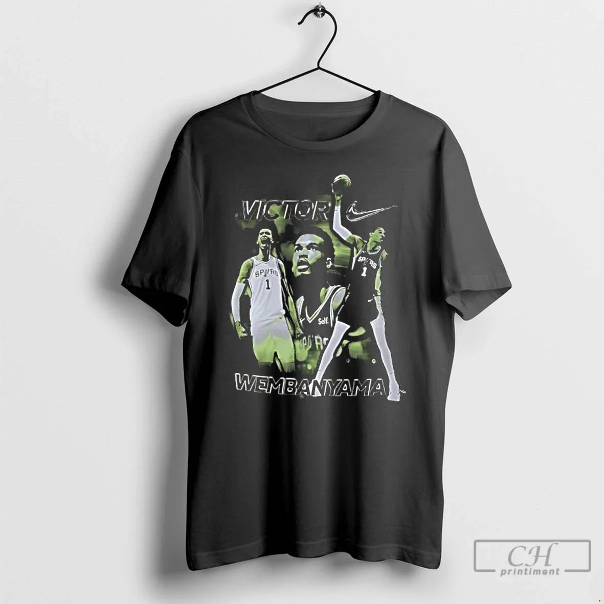 Classic San Antonio Spurs Victor Wembanyama Photo T-Shirts, Hoodie, Sweatshirt - T-Shirt, Sweatshirt, Hoodie