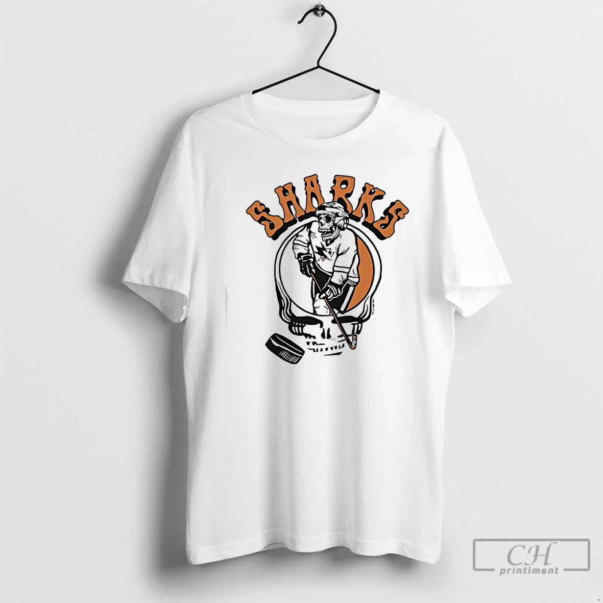 Classic San Jose Sharks Homage Grateful Dead Player Logo T-Shirts, Hoodie, Sweatshirt - T-Shirt, Sweatshirt, Hoodie