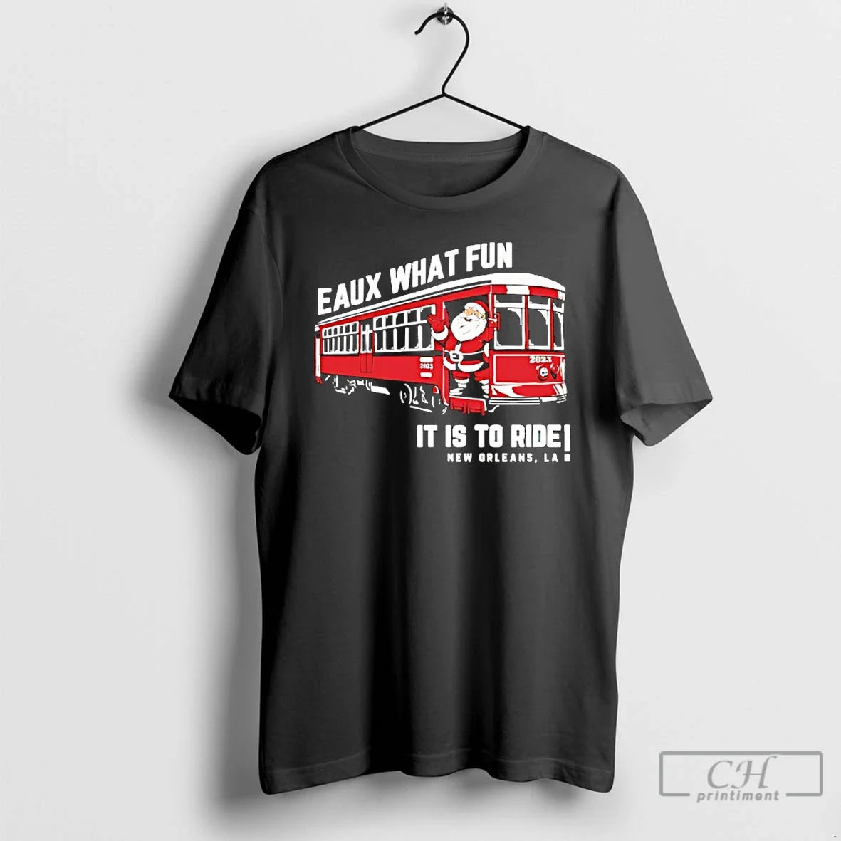 Classic Santa Eaux What Fun Is Ride New Orleans La T-Shirts, Hoodie, Sweatshirt - T-Shirt, Sweatshirt, Hoodie