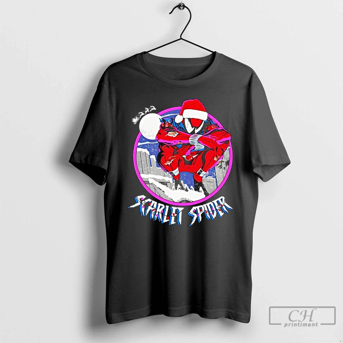 Classic Scarlet Spider Santa T-Shirts, Hoodie, Sweatshirt - T-Shirt, Sweatshirt, Hoodie