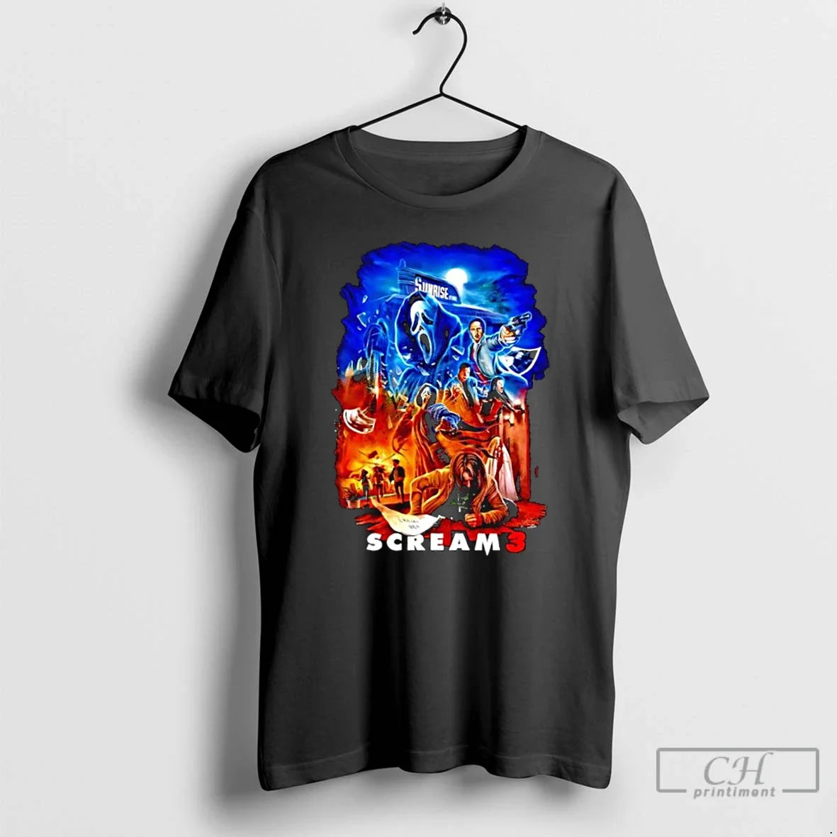 Classic Scream 3 Halloween Characters Movie T-Shirts, Hoodie, Sweatshirt - T-Shirt, Sweatshirt, Hoodie