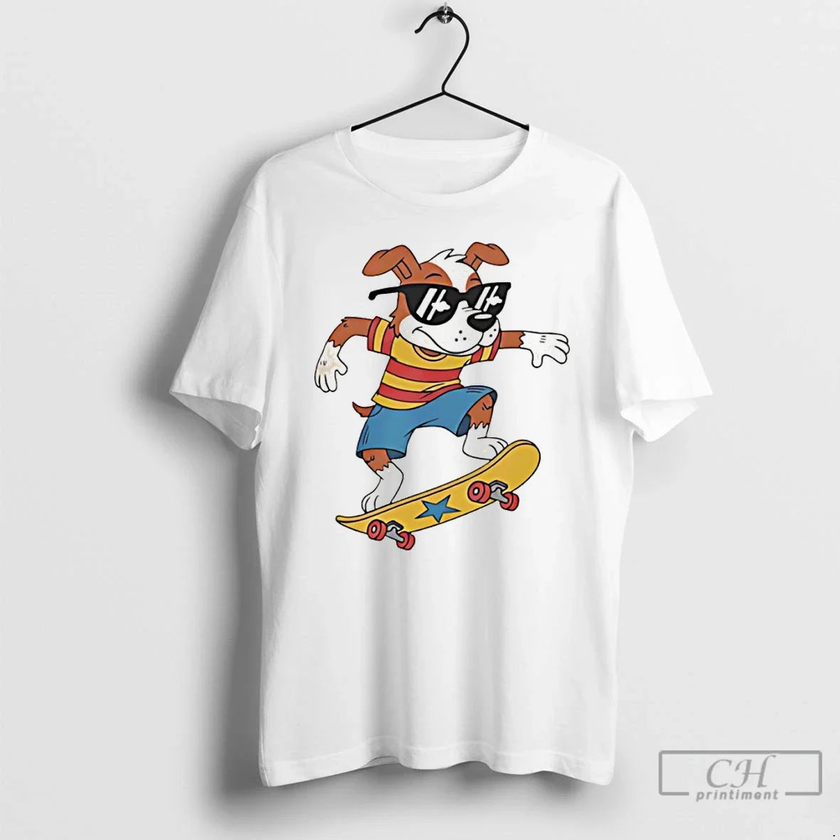 Classic Skateboarding Dog Cartoon T-Shirts, Hoodie, Sweatshirt - T-Shirt, Sweatshirt, Hoodie