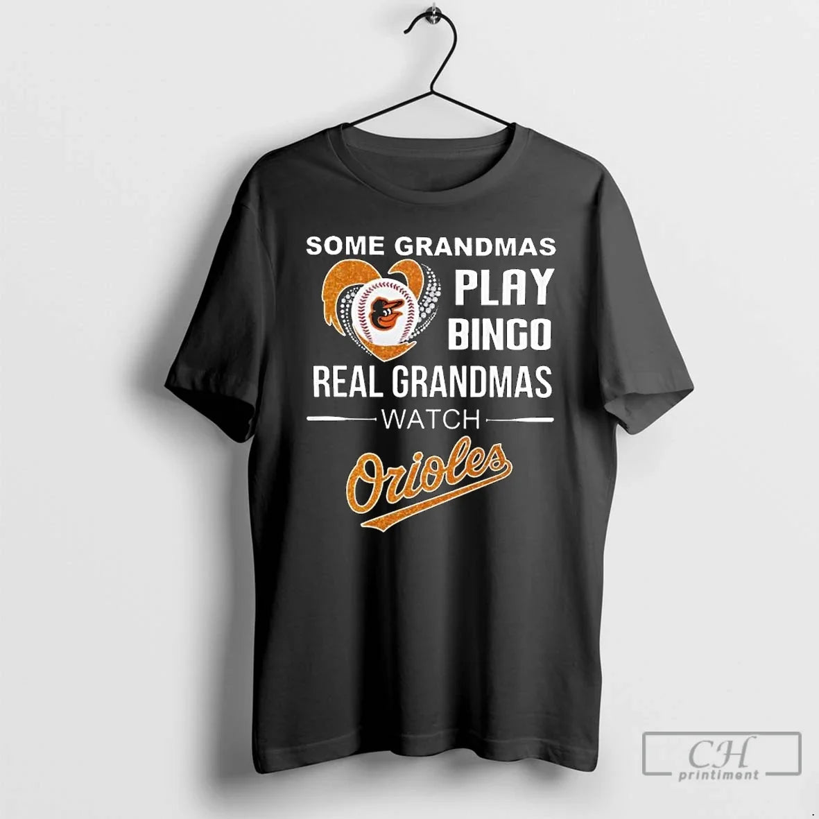 Classic Some Grandmas Play Bingo Real Grandmas Watch Baltimore Orioles 2025 Long Sleve T-Shirts, Hoodie, Sweatshirt - T-Shirt, Sweatshirt, Hoodie