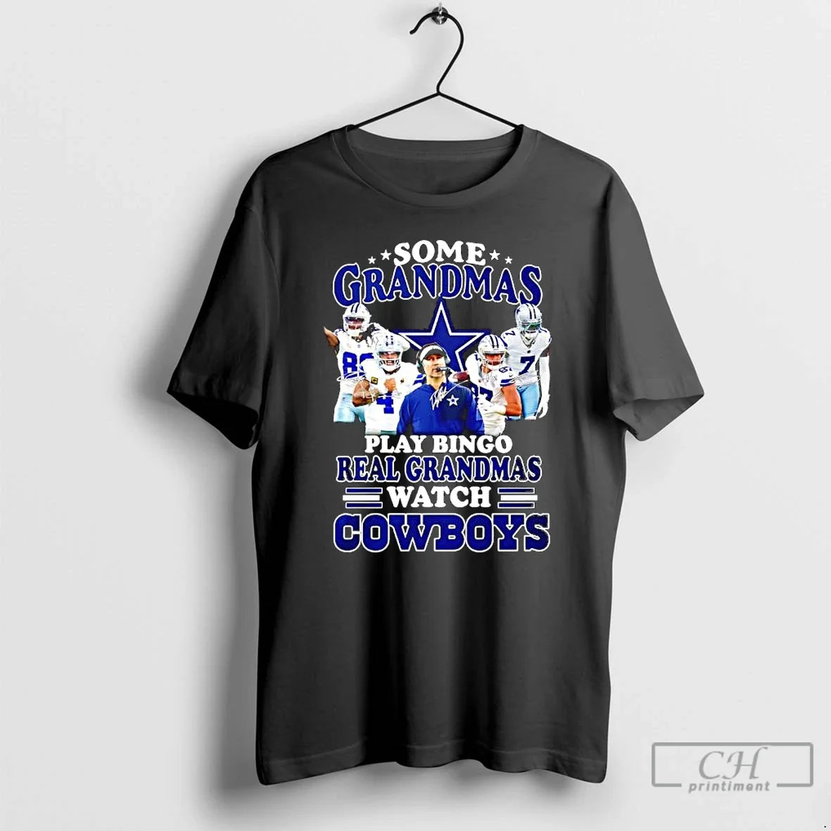 Classic Some Grandmas Play Bingo Real Grandmas Watch Dallas Cowboys Fan Loyalty Dedication T-Shirts, Hoodie, Sweatshirt - T-Shirt, Sweatshirt, Hoodie