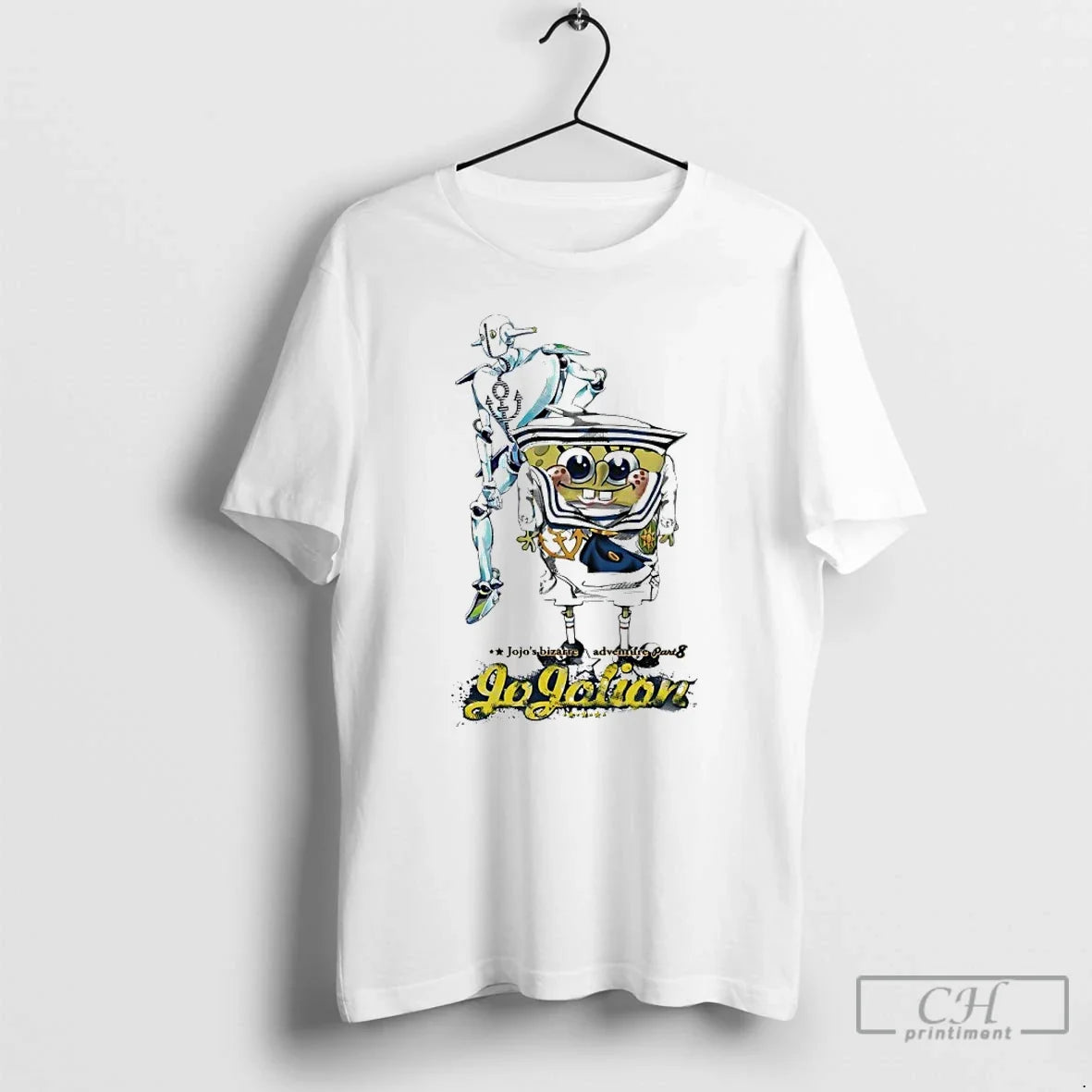 Classic Sponge Jojo Jojolion Jojos Bizarre Adventure Part 8 T-Shirts, Hoodie, Sweatshirt - T-Shirt, Sweatshirt, Hoodie