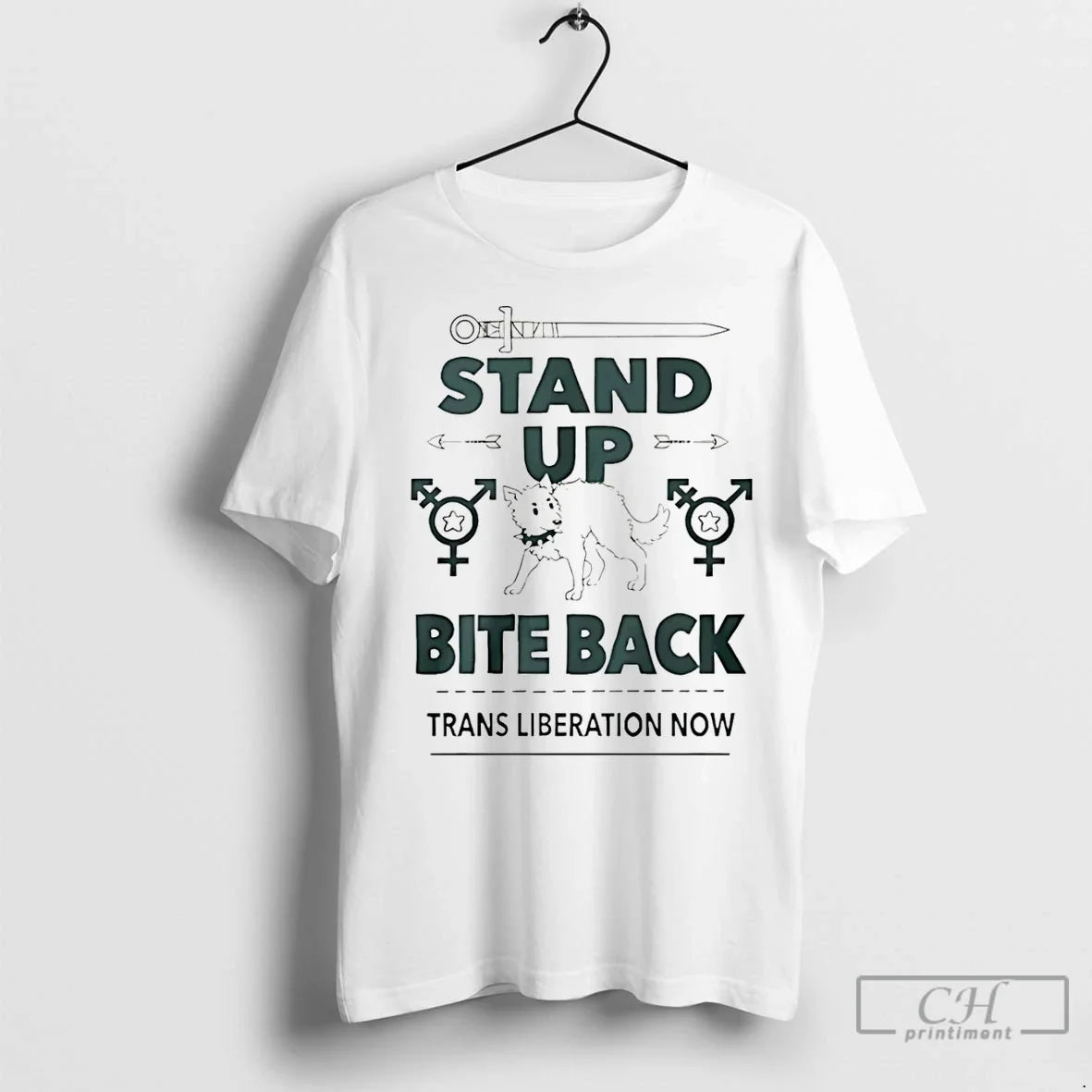 Classic Stand Up Bite Back Trans Liberation Now T-Shirts, Hoodie, Sweatshirt - T-Shirt, Sweatshirt, Hoodie
