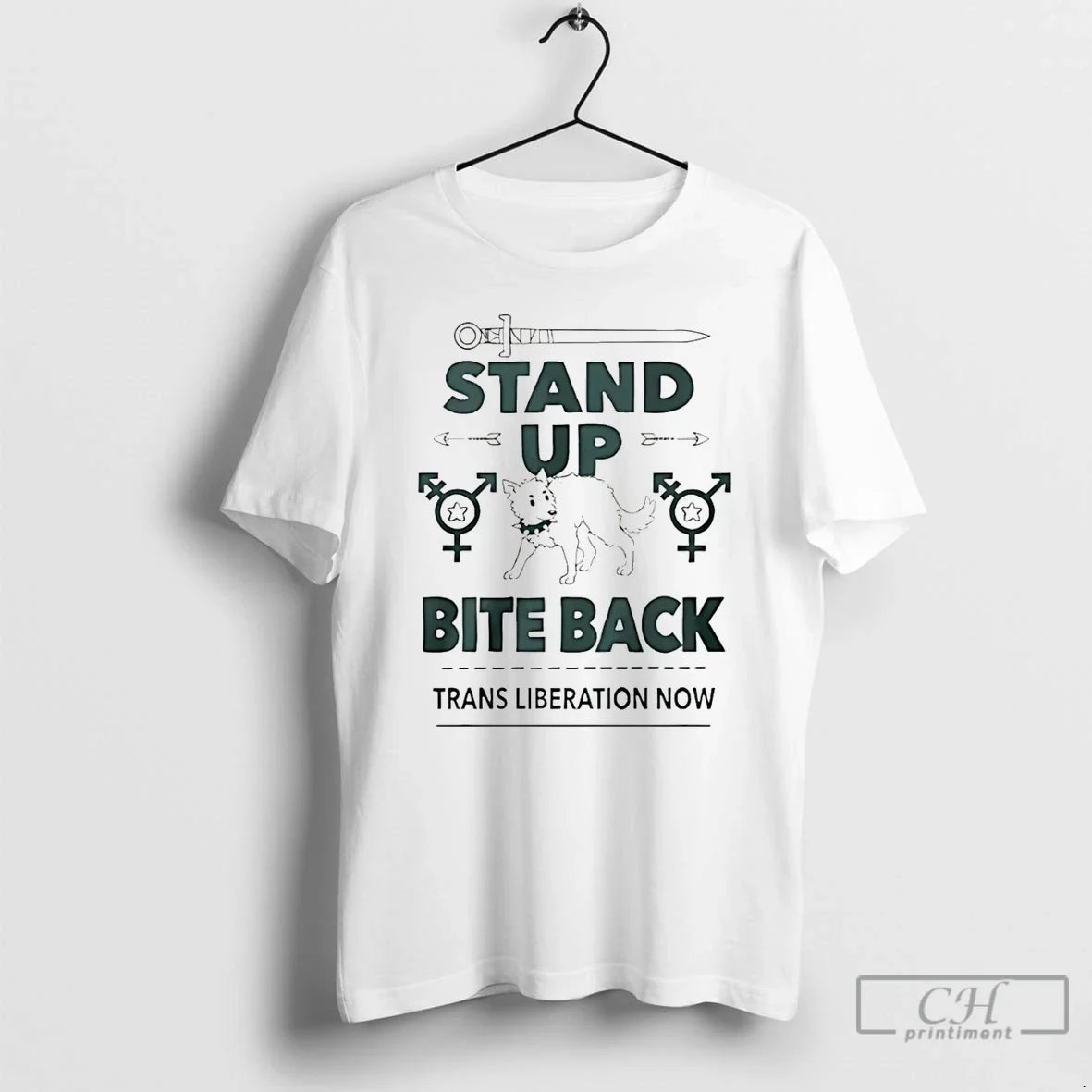 Classic Stand Up Bite Back Trans Liberation Now T-Shirts, Hoodie, Sweatshirt - T-Shirt, Sweatshirt, Hoodie