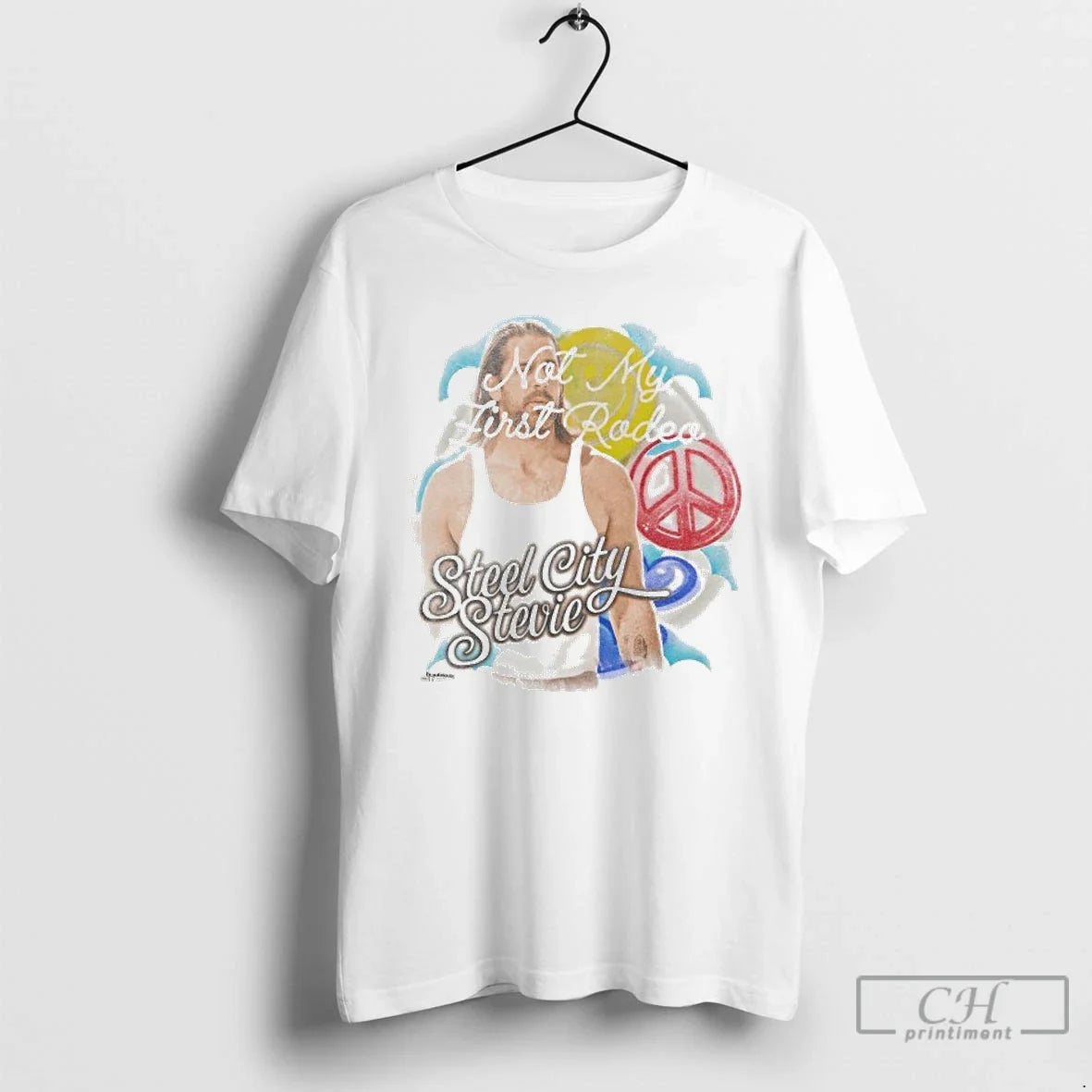 Classic Stevenson Ranch X Pittsburgh Not My First Rodeo Steel City Stevie Shaman Peace T-Shirts, Hoodie, Sweatshirt - T-Shirt, Sweatshirt, Hoodie