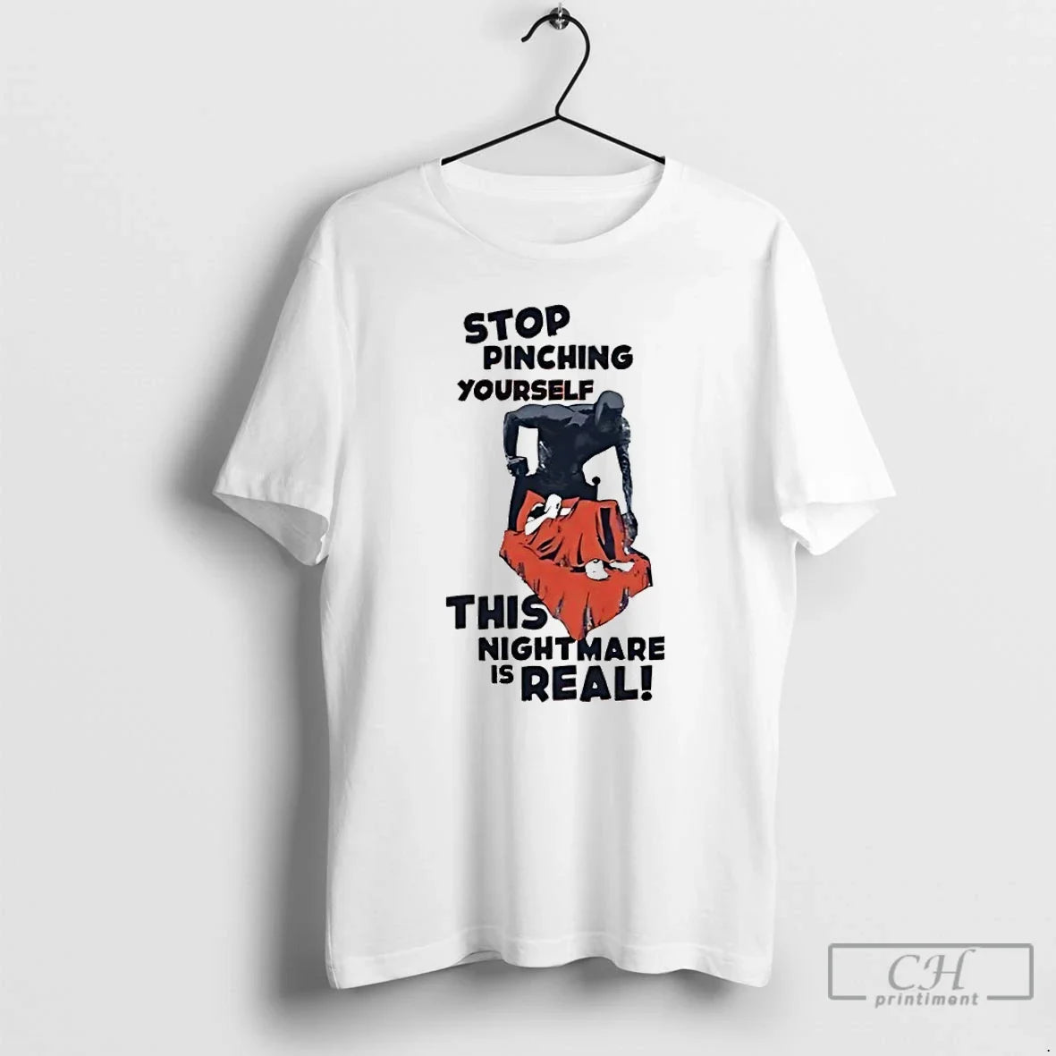 Classic Stop Punching Yourself This Nightmare Real T-Shirts, Hoodie, Sweatshirt - T-Shirt, Sweatshirt, Hoodie